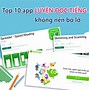 App Luyện Đọc Tiếng Anh Miễn Phí